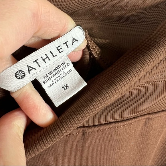 Athleta Brown Venice High Rise Wide Leg Pants - Picture 5 of 6